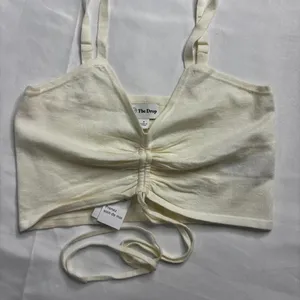 The Drop Raquel Ruched Crop Top Size XXS thumbnail 1