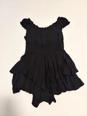 Princess Polly Corset Romper Black thumbnail 5