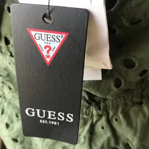 NWT Guess Larisen Cotton Eyelet Peplum Top thumbnail 14