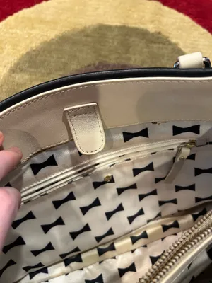 Kate Spade New York Catherine Street Wensley Leather Shoulder Bag Purse Black thumbnail 6
