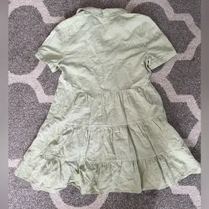 ZARA LINEN BLEND TIERED DRESS - NWT✨ women’s dress thumbnail 3