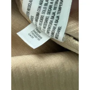 A New Day NWT Cap Sleeve Midi Bodycon Dress Size‎ Large Irish Cream Beige thumbnail 5