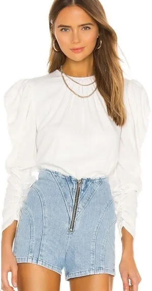 nwt // revolve keepsake the label wistful top White thumbnail 1