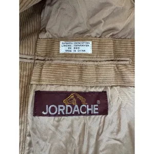 Vintage ‘80s Jordache Tan Corduroy 100% Cotton Single Breasted Blazer thumbnail 9