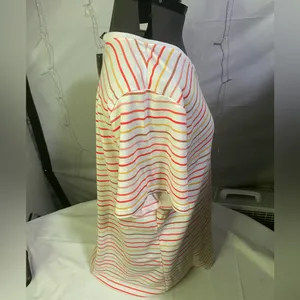 Striped Women's Top - Red and White thumbnail 3