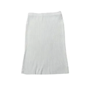 NWOT XL Marc New York Andrew Marc Women’s White Stretch Ribbed Pencil Skirt thumbnail 3