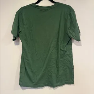 Disney Christmas‎ feeling festive green short sleeve shirt thumbnail 3