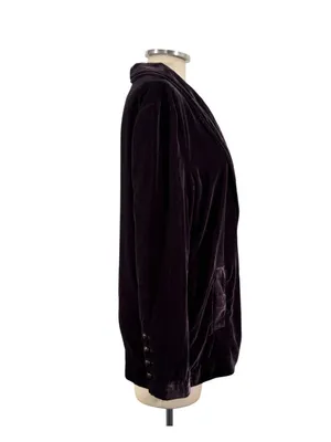 Free People Yesterdays Muse Velvet Jacket Size Small thumbnail 3