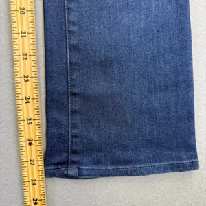 Mother The Hustler Ankle Jeans‎ Womens 25 Dark Wash High Rise Flare Denim Blue thumbnail 7