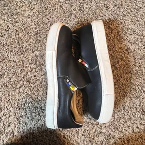 Mellow Walk Jessica Black Leather Steel Toe Safety Slip On Shoes Womens 6 482072 thumbnail 4
