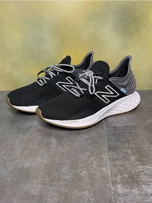 New Balance Women's Fresh Foam Roav T-Shirt Black/Gray Sneakers Size 9.5B thumbnail 3