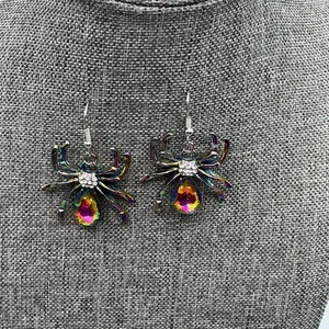 Spider Rhinestones Earrings Multiple thumbnail 2