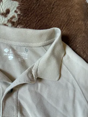 Petal Columbia Men's polo shirt size large 100% cotton Vintage thumbnail 3