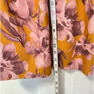 ASOS Design Square Neck smock babydoll mini dress water color floral size 4 thumbnail 8
