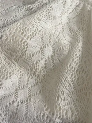 Zara Girls Boho Embroidered Eyelet Lace Ruffle Skirt Size 11-12  thumbnail 4