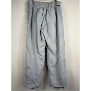 Columbia Vintage 90's Womens Full Side Zip Ski Snow Pants Gray Size XL F2 SL8087 thumbnail 5