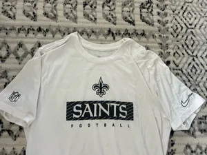 Nike NFL Shirt Saints New Orleans Apparel thumbnail 2