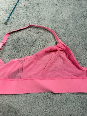 Parade Pink Wireless Mesh Bralette XL thumbnail 13