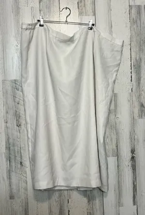 White maxi skirt White Size 5X thumbnail 1