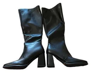 Women's black boots size 8.5, nwt thumbnail 1