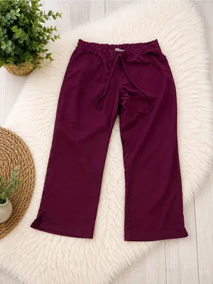 Cherokee Top/Greys Anatomy bottom scrub set– XL (640) Purple thumbnail 4
