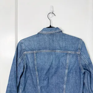 Madewell The Shrunken Stretch Jean Denim Jacket Classic Style Layering Blue S thumbnail 14