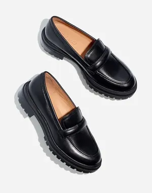 ✨Madewell The Bradley Lugsole Leather Sz 12 Loafers✨ thumbnail 2