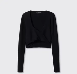 Double Breasted Cropped Sweater thumbnail 2