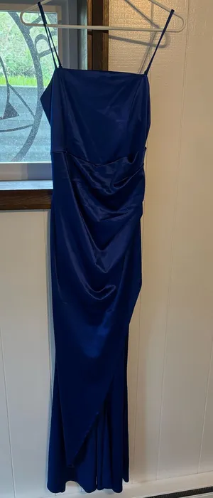 Emerald Sundae Dress Blue Royal Prom thumbnail 1
