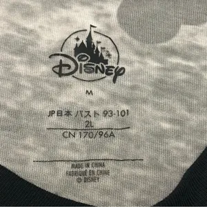 Disney Women’s Gray and Black Graphic Tee size M thumbnail 3