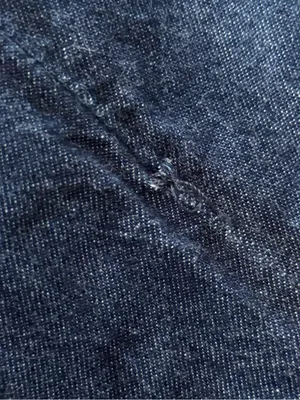 Vintage Y2K Old Navy Blue Jeans Denim Halter Mini Dress Size 4 00s Streetwear thumbnail 8