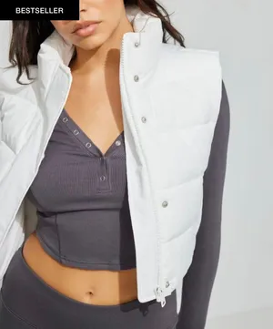 Garage Tech Puffer Vest thumbnail 1