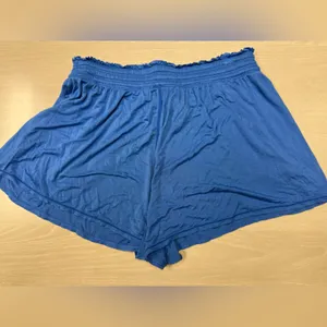Free People Movement Women Size Small Blue Dreamwork‎ shorts Elastic drawstring thumbnail 4