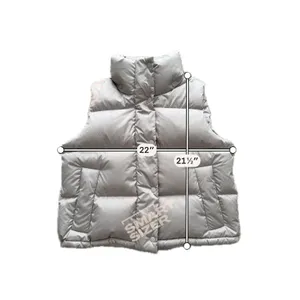 Lululemon Womens Wunder Puff Cropped Vest Size 4 Natural Ivory Outdoor Hiking thumbnail 8