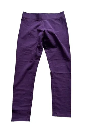 Aerie Burgundy Leggings Medium Short Chill Play Move thumbnail 1
