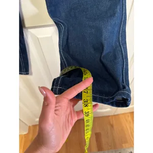 Unbranded Women's Raw Indigo High Rise Jeans 100% Cotton 26x28 USA thumbnail 6