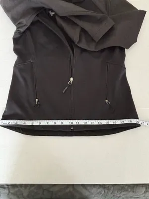 The North Face Black Full Zip Softshell Jacket Women’s Small Fleece Lined thumbnail 4