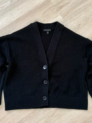 Banana Republic Textured Waffle-Knit Cardigan thumbnail 2