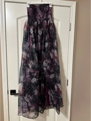 Lulus Dress Maxi Floral thumbnail 4