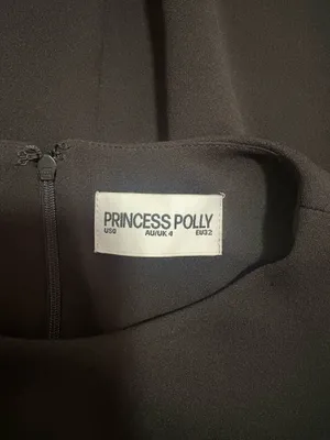 Princess Polly Anse Mini Dress Black thumbnail 3