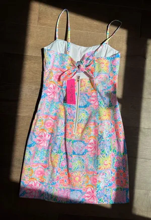 Lilly Pulitzer Mini Dress Pink pattern thumbnail 2