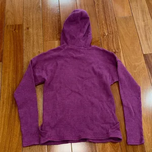Carhartt Women's Relaxed Fit Heavyweight Long-Sleeve Hooded Thermal Shirt Sz XS thumbnail 6