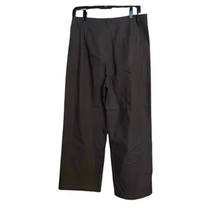 NEW Meilleur Moment Size 8 Wide Leg Pants Extreme Gray Grey High Rise thumbnail 2