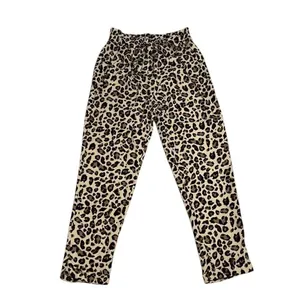 Almost Famous Leopard Print Lightweight Ankle Length Pants(Size Medium) thumbnail 2