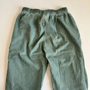 Pretty Angel Moss Green Linen Blend Pull On Tapered Pants Artsy Eclectic Medium thumbnail 6