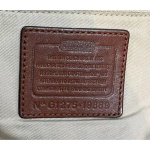 Coach Vintage Legacy Duffle Shoulder Bag Cognac 19889 thumbnail 9