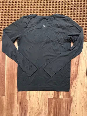 LULULEMON Swiftly Tech Long Sleeve Breeze Relaxed Fit Black Second Release M thumbnail 9