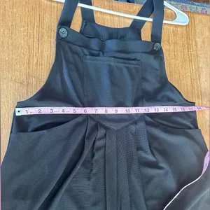 HALARA NWT Pockets Waffle Casual Jogger Overalls black sz Large thumbnail 13