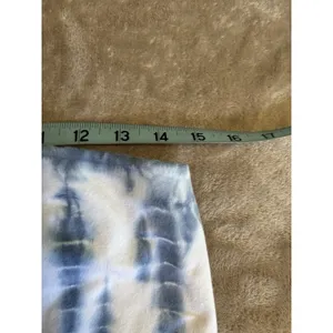 Lauren Ralph Lauren Strapless‎ Tie Dye Long Dress Fit Flare Size Large Elastic thumbnail 6