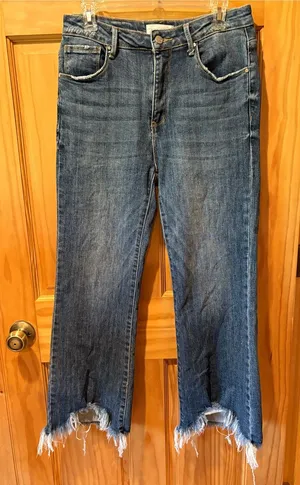 Risen Los Angeles women’s jeans style RDP5599 size 11/30 blue thumbnail 1